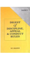 Digest Of Discipline Appeal & Conduct Rules By B.S.Mainee, Publish By Bahri's 11th Edition 2021 Digest Of Discipline Appeal & Conduct Rules By B.S.Mainee, Publish By Bahri's 11th Edition 2021