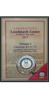 LANDMARK  CASES IN  DIRECT TAX LAWS 2019